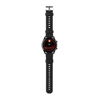 Logo trade corporate gifts picture of: RCS recycled TPU Fit Watch round